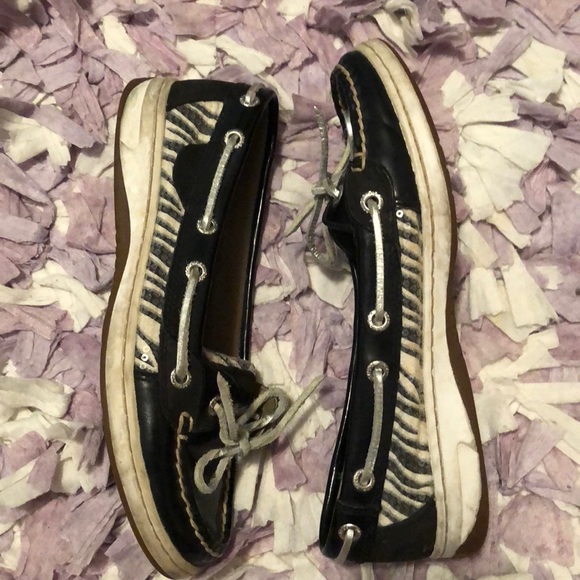 Sperry Shoes - Zebra Print Sperry’s